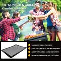 BBQ Grill Netzmatte Antihaft-Grillmatte Rimming Mesh Mat On Grate Oven