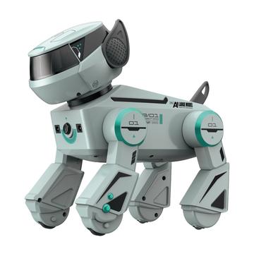 BG1546 KI-Roboterhund-Spielzeug mit Sprachsteuerung für Kinder - Grau