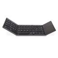 Faltbare Kabellose Tastatur mit Touchpad BK06 - Schwarz