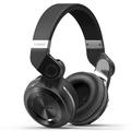 BLUEDIO T2+ Drahtloser Bluetooth 4.1 Over-Ear-Stereo-Kopfhörer mit Mikrofon - Schwarz