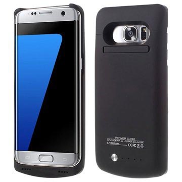 Extrastarke Backup Akku Tasche f r Samsung  Galaxy  S7  Edge 