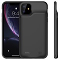 iPhone 11 Backup Akku-Hülle - 6000mAh - Schwarz