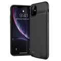 iPhone 11 Backup Akku-Hülle - 6000mAh - Schwarz