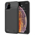 iPhone 11 Pro Max Backup Akku-Hülle - 6500mAh - Schwarz