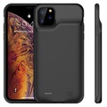 iPhone 11 Pro Max Backup Akku-Hülle - 6500mAh - Schwarz