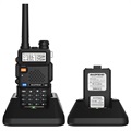 Baofeng UV-5R Dual-Band-Sendeempfänger - Schwarz