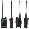 Baofeng UV-5R Dual-Band-Sendeempfänger - Schwarz