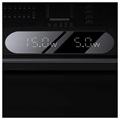 Baseus 2-in-1 Qi Ladegerät mit LED-Anzeige - Durchsichtig / Schwarz