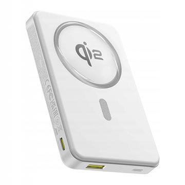Baseus AirPow2 QI2 10000mAh Magnetische Powerbank - 22.55W - Weiß