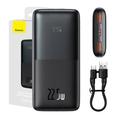 Baseus Bipow Pro Digital Display Schnelllade-Powerbank 10000mAh/22.5W - 2xUSB, USB-C