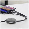 Baseus 3-in-1 Einziehbar USB Kabel - 1.2m