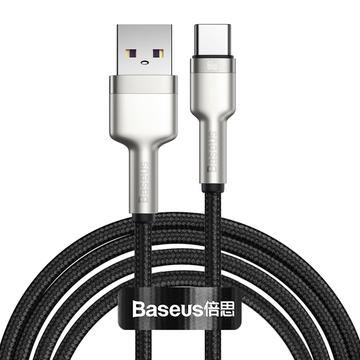 Baseus Cafule Metall Serie USB-A zu USB-C Kabel - 66W, 2m - Schwarz