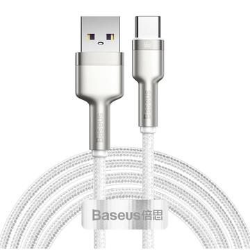 Baseus Cafule Metall Serie USB-A zu USB-C Kabel - 66W, 2m - Weiß