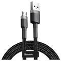 Baseus Cafule MicroUSB Kabel CAMKLF-CG1 - 2m - Grau / Schwarz