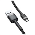 Baseus Cafule MicroUSB Kabel CAMKLF-CG1 - 2m - Grau / Schwarz