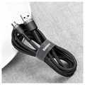 Baseus Cafule MicroUSB Kabel CAMKLF-CG1 - 2m - Grau / Schwarz