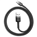 Baseus Cafule USB 2.0 / Type-C Kabel CATKLF-AG1 - 0.5m - Schwarz / Grau