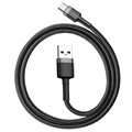 Baseus Cafule USB 2.0 / Type-C Kabel CATKLF-BG1 - 1m - Schwarz / Grau