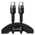 Baseus Cafule USB-C Kabel - 2m - Grau / Schwarz