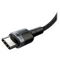 Baseus Cafule USB-C Kabel - 2m - Grau / Schwarz