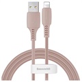 Baseus Colourful USB 2.0 / Lightning Kabel CALDC-04 - 1.2m - Rosa