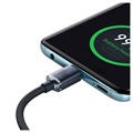 Baseus Crystal Shine USB-C / USB-C Kabel CAJY000601 - 1.2m - Schwarz