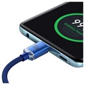 Baseus Crystal Shine USB-C / USB-C Kabel CAJY000603 - 1.2m - Blau