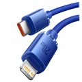 Baseus Crystal Shine USB-C / Lightning Kabel CAJY000203 - 1.2m - Blau