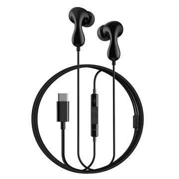 Baseus Encok CZ20 In-Ear USB-C kabelgebundene Kopfhörer - Schwarz
