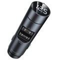 Baseus Energy Column Kfz-Ladegerät / Bluetooth FM Transmitter - Schwarz