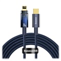 Baseus Explorer USB-C / Lightning Kabel 20W - 2m - Blau