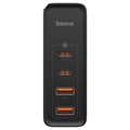 Baseus GaN2 Pro 2xUSB & 2xUSB-C Schnell Ladegerät - 100W - Schwarz