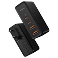 Baseus GaN2 Pro 2xUSB & 2xUSB-C Schnell Ladegerät - 100W - Schwarz