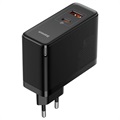 Baseus GaN5 Pro Schnellladegerät und Ladekabel - 100W, EU-Stecker