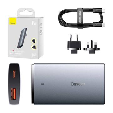 Baseus GaN5 Pro Ultra-Slim Overseas Edition Wandladegerät - USB-C, USB-A - 65W