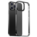 Baseus Glitter Serie iPhone 13 Pro Cover - Schwarz