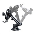 Baseus Gravity Autohalter / Qi Wireless Ladegerät mit Saughalterung WXYL-A01 - Schwarz
