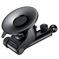 Baseus Gravity Autohalter / Qi Wireless Ladegerät mit Saughalterung WXYL-A01 - Schwarz
