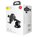 Baseus Gravity Autohalter / Qi Wireless Ladegerät mit Saughalterung WXYL-A01 - Schwarz
