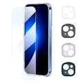 Baseus Illusion iPhone 14 Schutz-Set - Durchsichtig