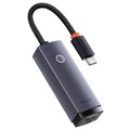 Baseus Lite Series USB-C / Gigabit Ethernet Netzwerkadapter - Grau