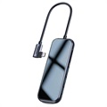 Baseus Mirror USB-C Hub CAHUB-CZ0G - HDMI, SD/MicroSD, PD - Grau