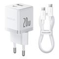 Baseus Palm 20W Schnellladegerät mit 60W Typ-C Kabel