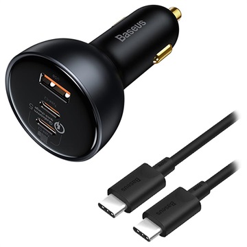 Baseus Qualcomm Quick Charge 5.0 Kfz-Ladegerät - 160W - Schwarz