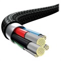 Baseus Rapid 3-in-1 USB Typ-C Kabel CAMLT-SC01 - 1.5m - Schwarz