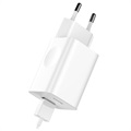 Baseus Single USB Reise-Ladegerät CCALL-BX02 - 24W - Weiß
