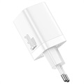 Baseus Super Si Pro Schnellladegerät 30W - USB-C, USB-A - Weiß