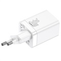 Baseus Super Si Pro Schnellladegerät 30W - USB-C, USB-A - Weiß