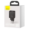 Baseus Super Si Quick Ladegerät 30W - USB-C - Schwarz