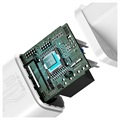 Baseus Super Si Schnell Ladegerät mit USB-C / Lightning Kabel - 20W - Weiß